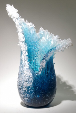This would make a great centre piece - ocean splash vase!